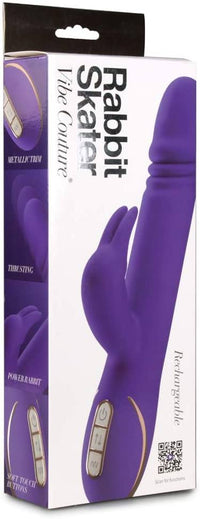 Vibe Couture Thrusting Skater Rechargeable Rabbit