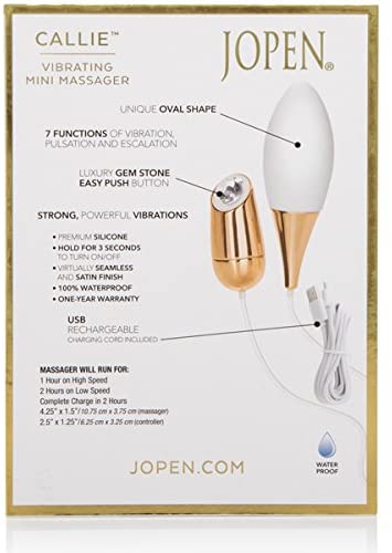 Jopen Callie Mini Vibrating Massager (Egg and Controller)