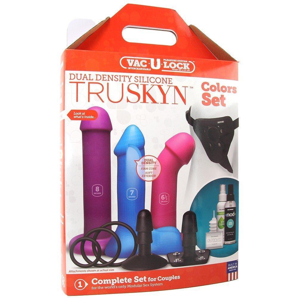 Vac-U-Lock - Dual Desity Silicone Truskyn Colors Set