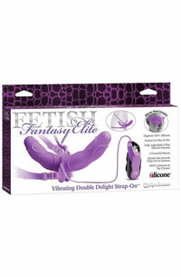 Vibrating Double Delight Strap-On