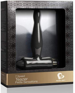 Rocks Off Petite Sensations 7-speed anal silicone tease, prostate massager with textured surface and ergonomic design.