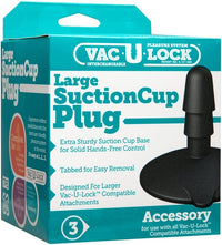 Thumbnail for Vac-U-Lock Black Suction Cup Plug