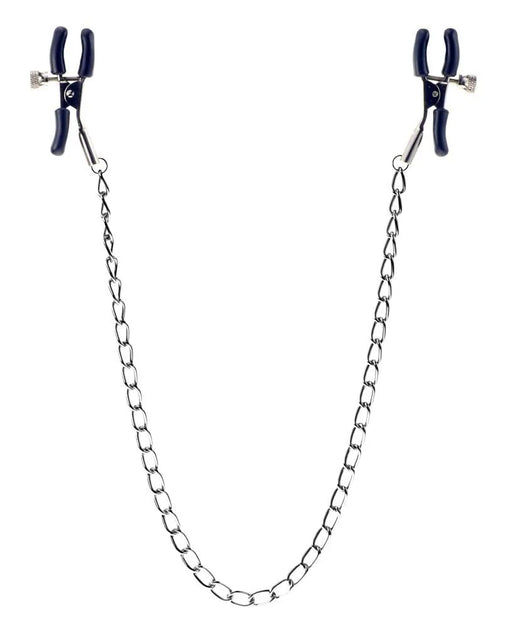 Scandals Classic Adjustable Nipple Clamps with Chain Clamps & Clips Scandals 