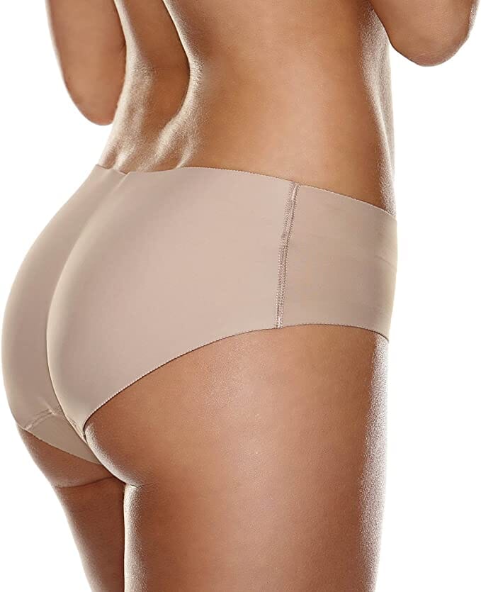 Invisible Booty Shorts in Nude