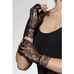 Sheer Desires Fingerless Lace Gloves