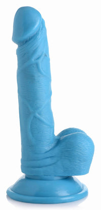 Thumbnail for a blue plastic object with a long tail
