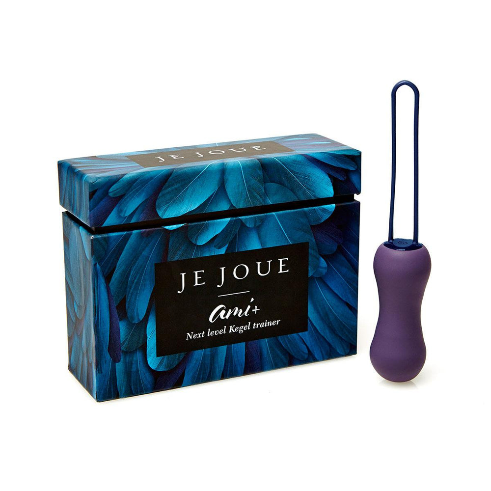 Je Joue Ami+ Kegel Exerciser, a discreet pelvic floor trainer designed for strengthening exercises, shown in a close-up image.
