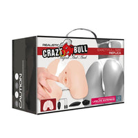 Crazy Bull Realistic Vibrating Masturbator