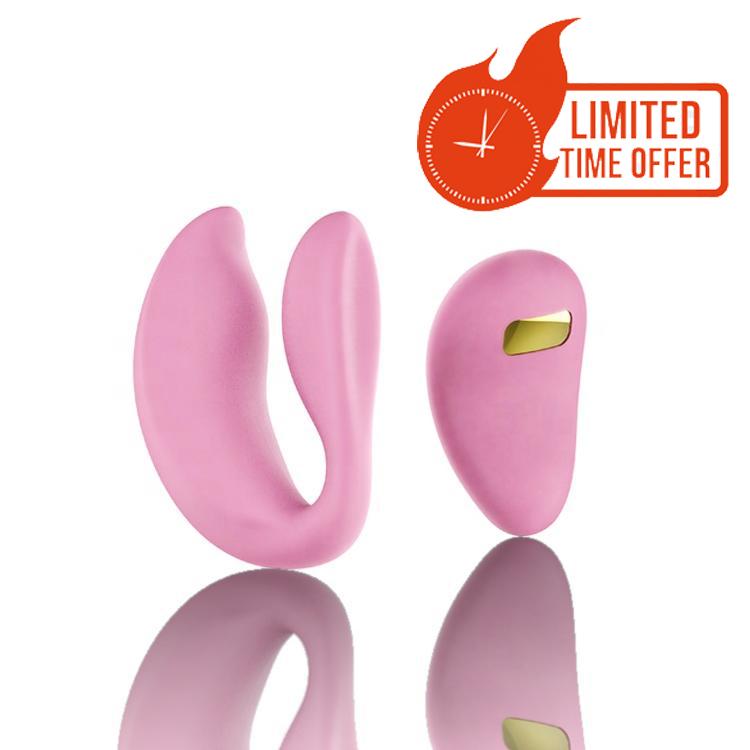 The Scandals Ultimate Couples Vibrator and Remote Control Pebble-50% OFF