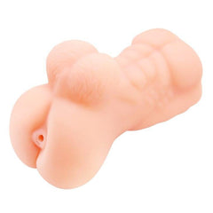 Crazy Bull Andy Ass masturbator, realistic adult sex toy with textured interior for enhanced pleasure, in black color.