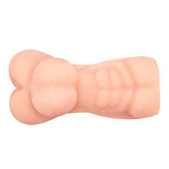 Close-up of Crazy Bull Andy Ass Masturbator showing the realistic opening and textured interior design.