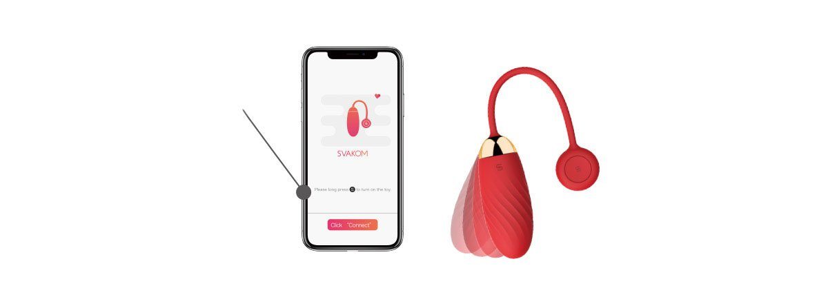 SVAKOM Ella Vibrating App Controlled Egg