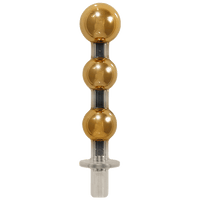 ElectraStim Triple Dome Gold Dildo