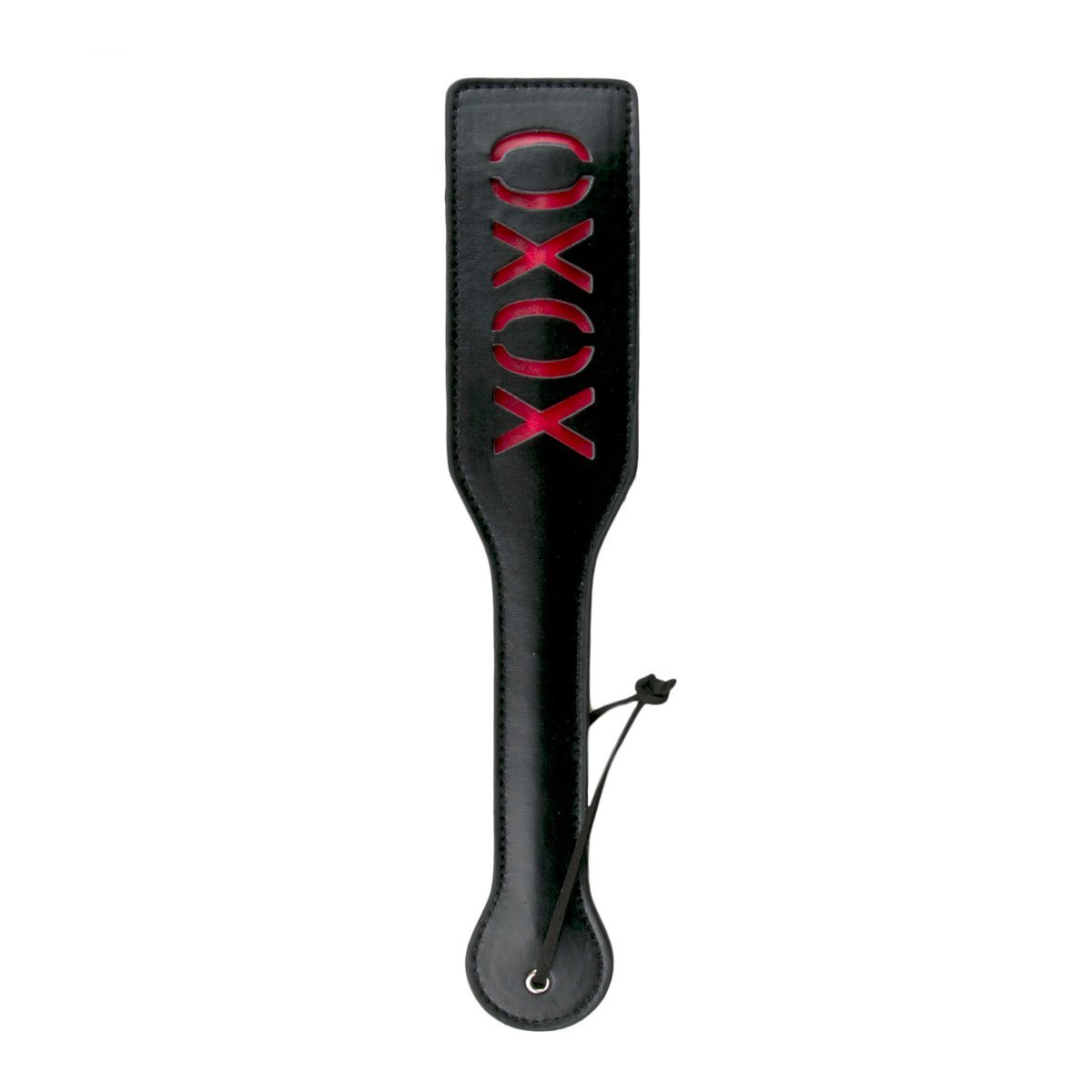 XOXO Black Leather Paddle