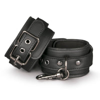 Thumbnail for Black Faux Leather Wrist Cuffs