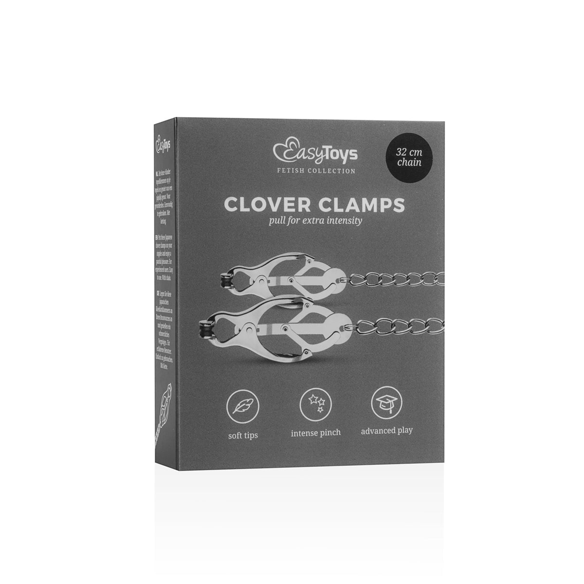 Japanese Clover Nipple Clamps with Chain