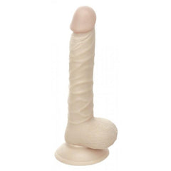 Realistic Nanma G-Girl style dildo with scrotum in 6, 7, or 8 inches, showcasing detailed design and lifelike texture.