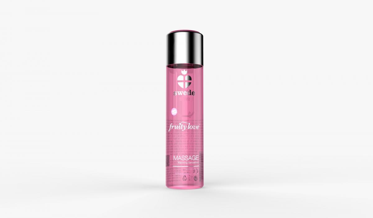 Swede Fruity Love Massage Warming Sensation Vegan Lubricants 60ml