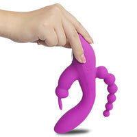 Triple Threat G-Spot Stimulation Vibrator