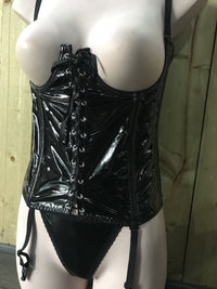 Thumbnail for PVC Wetlook Open Cup Basque by Classified