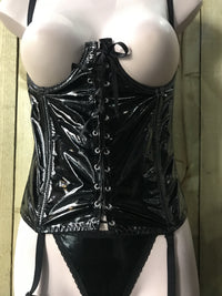 Thumbnail for PVC Wetlook Open Cup Basque by Classified