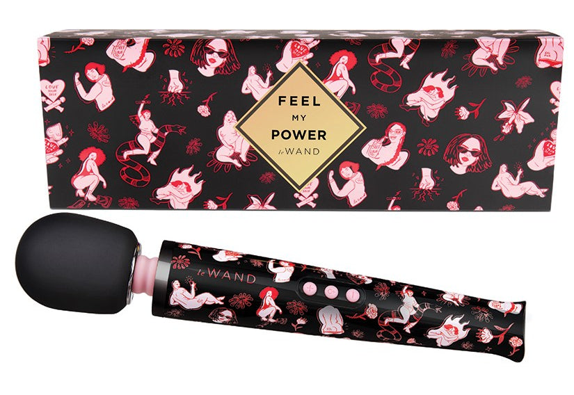 Le Wand Limited Edition Feel My Power Rechargeable Wand