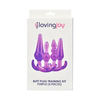 Thumbnail for Loving Joy Butt Plug Training Kit Purple