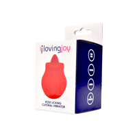 Thumbnail for Licking Rose - Rose-Shaped Vibrator with 10 Functions, USB Rechargeable