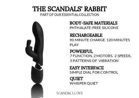 Scandals Rechargeable G-Spot Rabbit