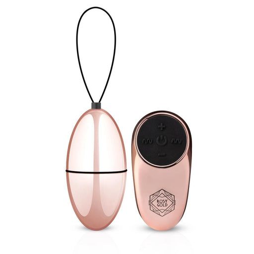 Rosy Gold Vibrating Egg-with Remote Control