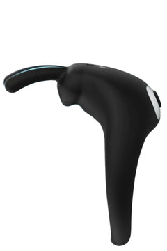 Scandals RABBIT X dual vibrating cock ring with remote control, featuring rabbit ear stimulation and adjustable fit.