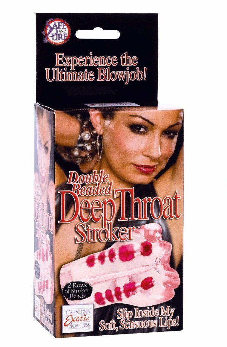 Double Beaded Deep Throat Stroker