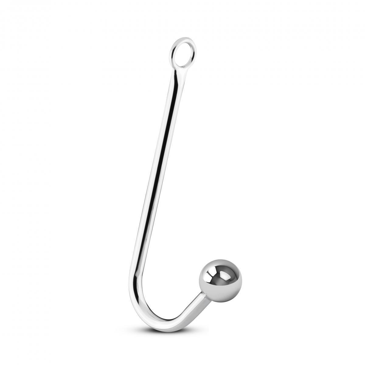 Scandals bondage anal hook with attached ball for restraint and anal play, made of sleek, durable material.