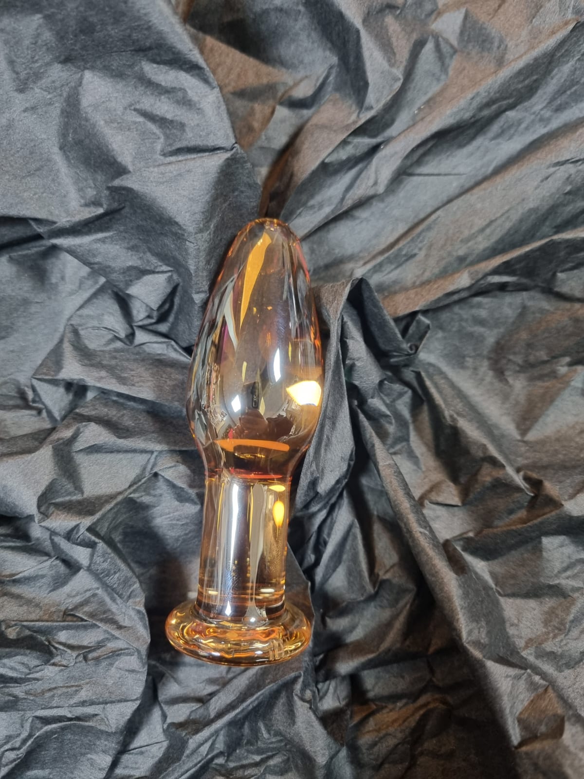 4" Analplug aus Pyrexglas von LynxSecret
