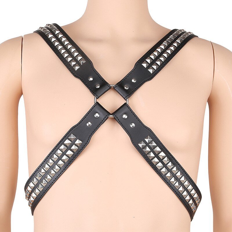 Studded Chest Harness
