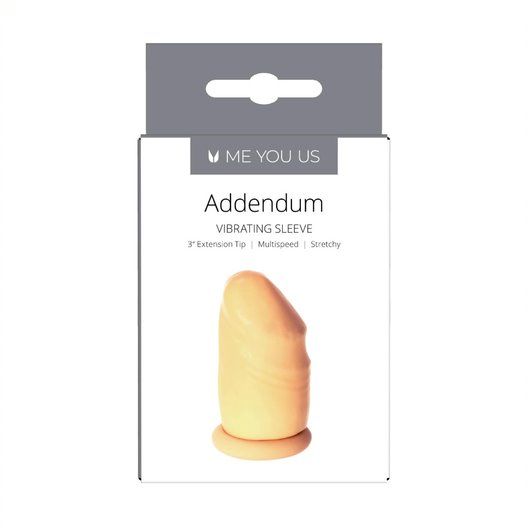 Addendum 3" Vibrating Penis Extender