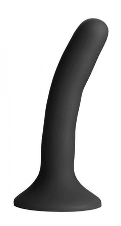 U Strap silicone strap-on pegging set with adjustable harness and 4-inch petite dildo, shown on a neutral background.