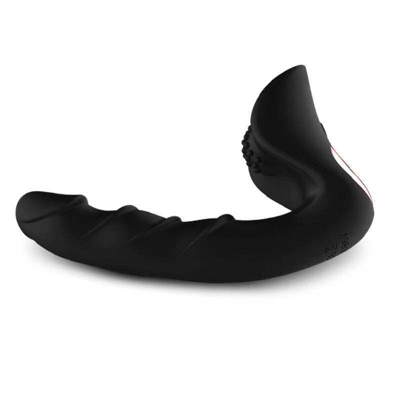 Deluxe Unisex G-Punkt- oder P-Punkt-Rippenvibrator 