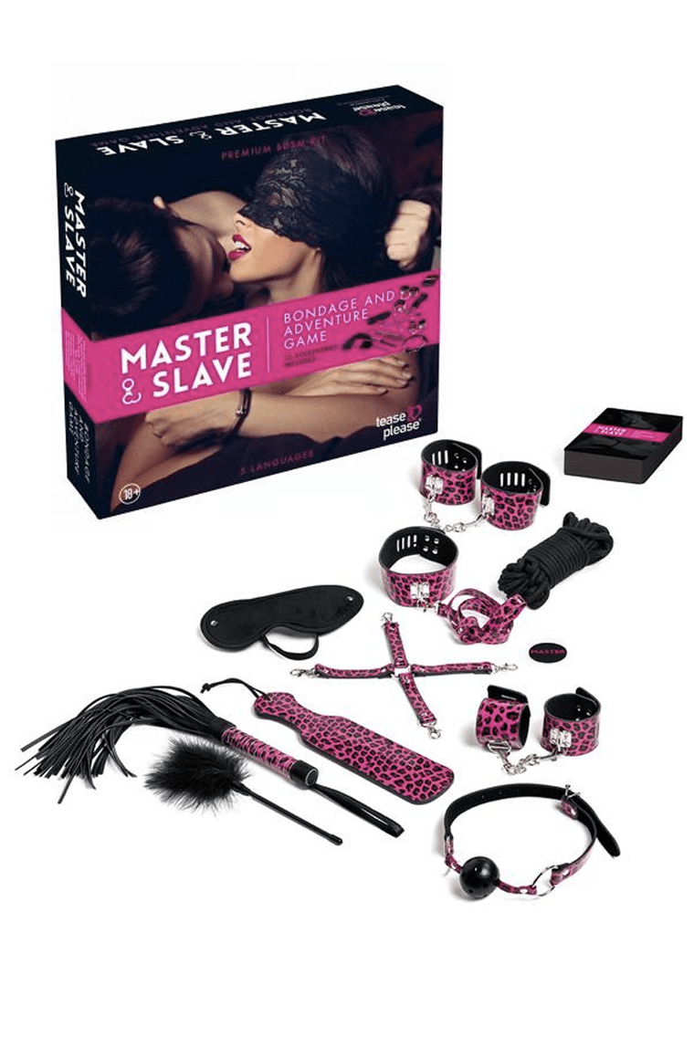 Master & Slave- Premium BDSM Kit  (More Colours Available)