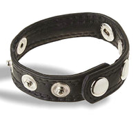 Thumbnail for Leather Cock Ring Speed Snap Strap