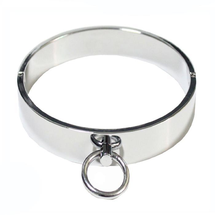 Stainless Steel Collar with Ring