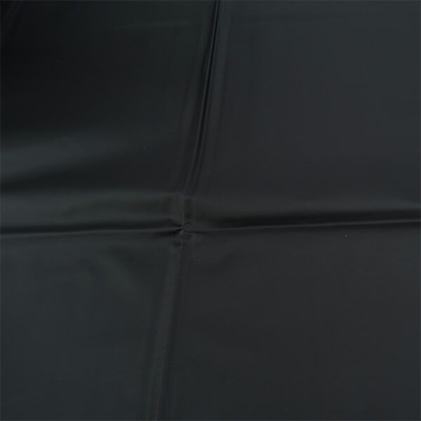 PVC Bed Sheet One Size Black- Clean up with puddles with ease