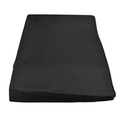 PVC Bed Sheet One Size Black- Clean up puddles with ease