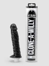Clone-A-Willy Jet Black Vibrating Moulding Kit
