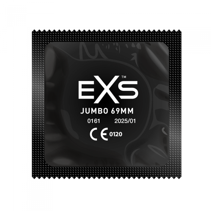 Exs condoms with textured, flavored, and various sizes, showcasing vegan and cruelty-free packaging and design.