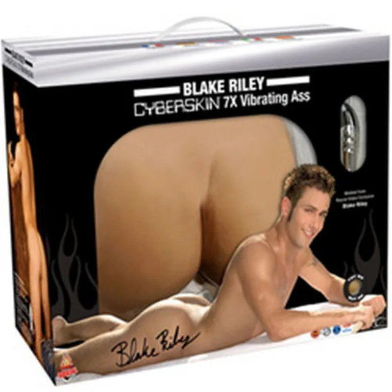 Blake Riley Cyberskin 7X vibrierender Arschmasturbator