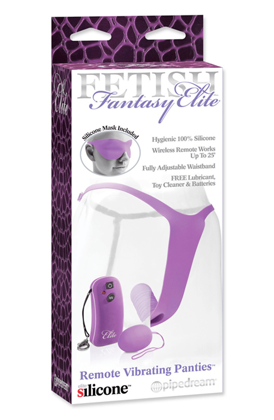 Fantasy Elite Vibrating Panties With Remote Egg