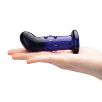 Glas Rechargeable Remote Controlled Vibrating Dotted G-Spot P-Spot Plug 4