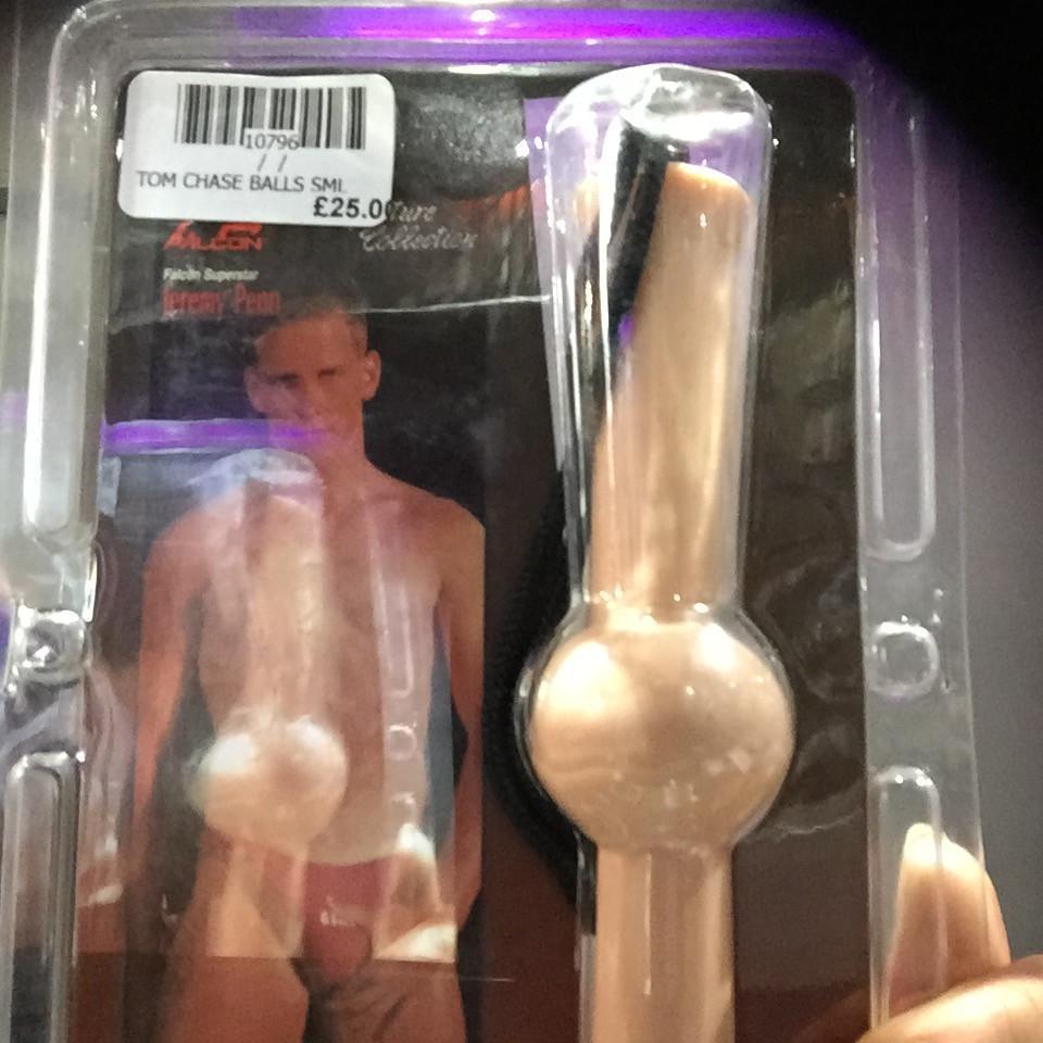 Small Tom Chase Balls anal beads by Falcon Accessories, with smooth, rounded silicone beads connected for comfortable use.