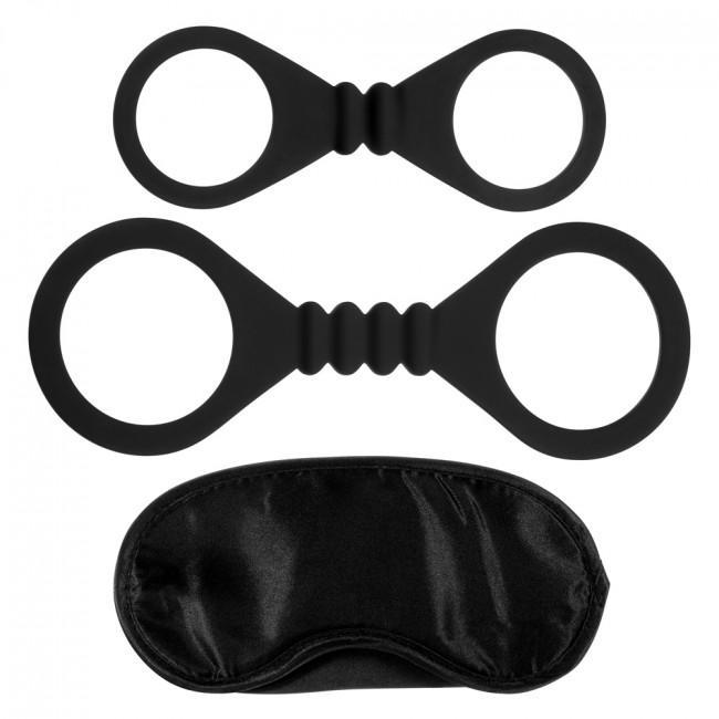 Bound To Please Blindfold, Wrist & Ankle Cuffs Set